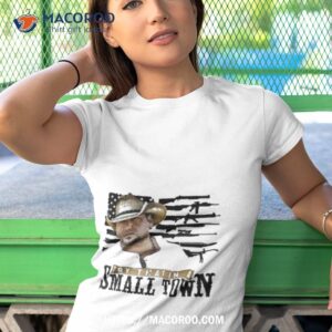 try that in a small town america guns flag shirt tshirt 1