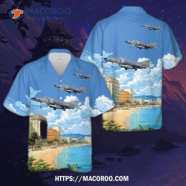 Turkish Air Force F-4e 2020 Terminator Hawaiian Shirt