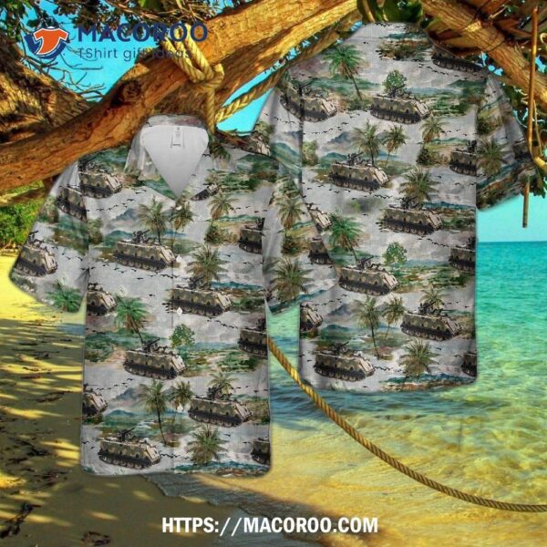 Turkish Army M113 Tank Hawaiian Shirt