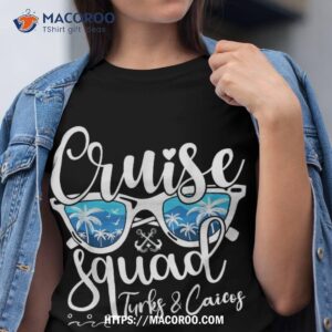 turks and caicos cruise squad 2023 holiday family matching shirt tshirt