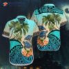 Turtle Tropical Blue Hawaiian Shirts