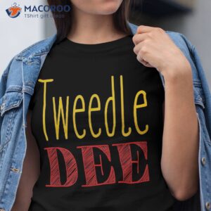 Tweedle Dee Shirt Halloween Costume Tee