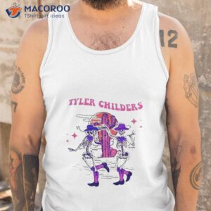 tyler childers skeleton neon boho style shirt tank top