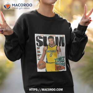 tyrese haliburton covers slam 245 shirt sweatshirt 2