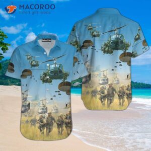 “u.s. Army Parachute Hawaiian Shirts”