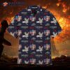 U.s. Police Flag Black Hawaiian Shirts