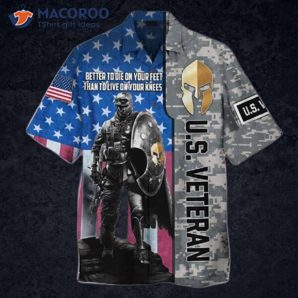 U.s. Soldier Veteran Hawaiian Shirts