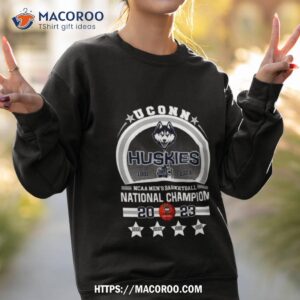 uconn huskies 2023 ncaa men s basketball national champion shirt sweatshirt 2