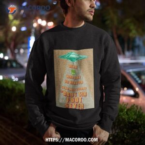 ufo graphic asteroid city shirt sweatshirt