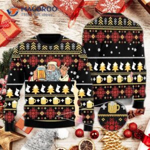 Ugly Christmas Beer Sweater