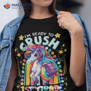 Unicorn Back To School I’m Ready Crush 1st Grade Student Shirt