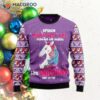 Unicorn Magical Ugly Christmas Sweater