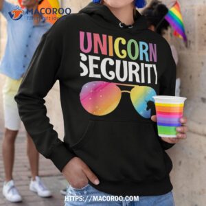 unicorn security birthday family halloween costume mom dad shirt halloween gifts for boyfriend hoodie