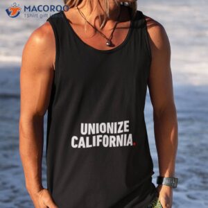 unionize california shirt tank top