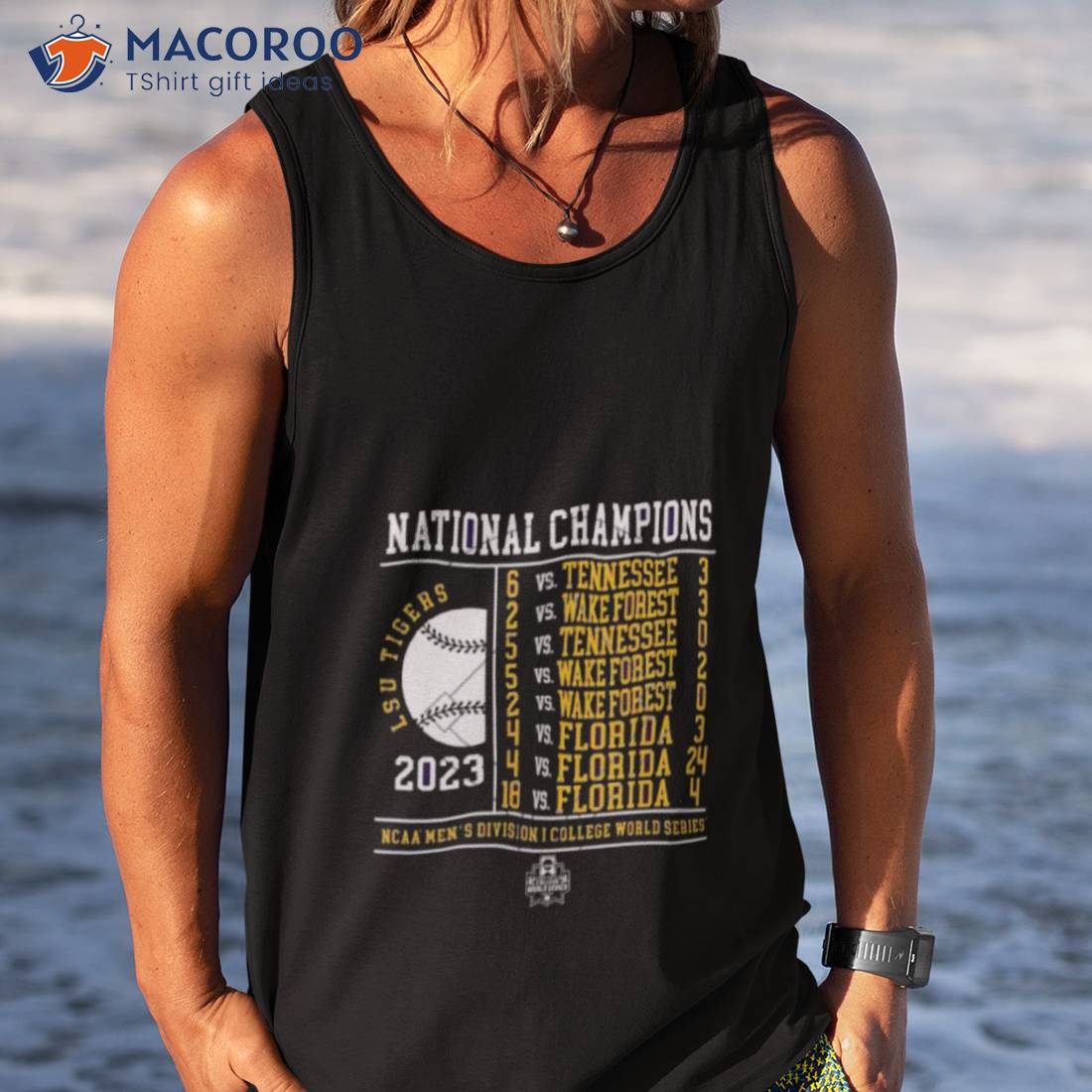 Unisex Lsu Tigers 2023 Ncaa Men’s Baseball College World Series Champions Schedule Shirt Unisex Lsu Tigers 2023 Ncaa Men’s Baseball College World Series Champions Schedule Shirt