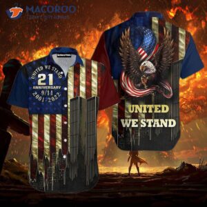 “united We Stand” 911 Patriot Day Hawaiian Shirts