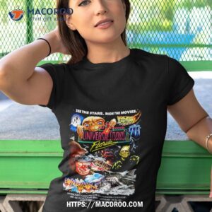 universal studios florida parks 30th anniversary retro rides neon ringer shirt tshirt 1
