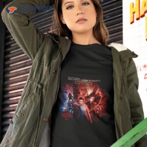 Universal Studios Halloween Horror Nights Never Go Alone Stranger Things Netflix Shirt