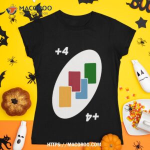 Uno Card Game Draw Four Shirt