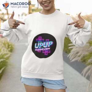 upup down down shirt sweatshirt