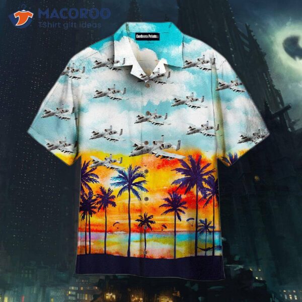 Us Air Force Blue Hawaiian Shirts