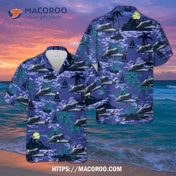 Us Air Force Boeing X-20 Dyna-soar Hawaiian Shirt