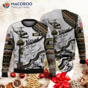 Us Army Veteran’s Ugly Christmas Sweater