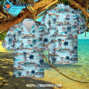 Us Navy Uss Sacramento (aoe-1) Hawaiian Shirt