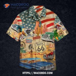 Us Route 66 Hawaiian Shirt