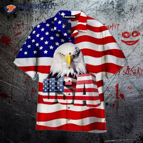 Usa Eagle Hawaiian Shirts