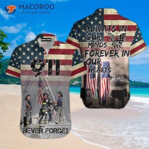 “usa: Never Forget 9/11 Hawaiian Shirts”