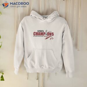 usfl 2023 birmingham stallions champions shirt hoodie