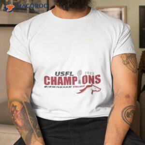 usfl 2023 birmingham stallions champions shirt tshirt