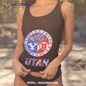 utah conguars jazz utes logo shirt tank top 1