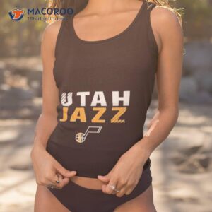 Utah Jazz Fanatics Basketball Fade Out Shirt