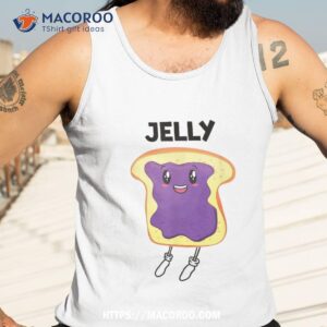 valentine matching couple outfit group costume cartoon jelly shirt tank top 3