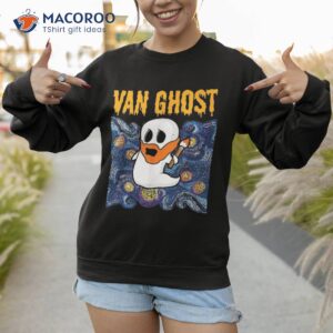 van ghost art teacher halloween gogh starry night shirt sweatshirt