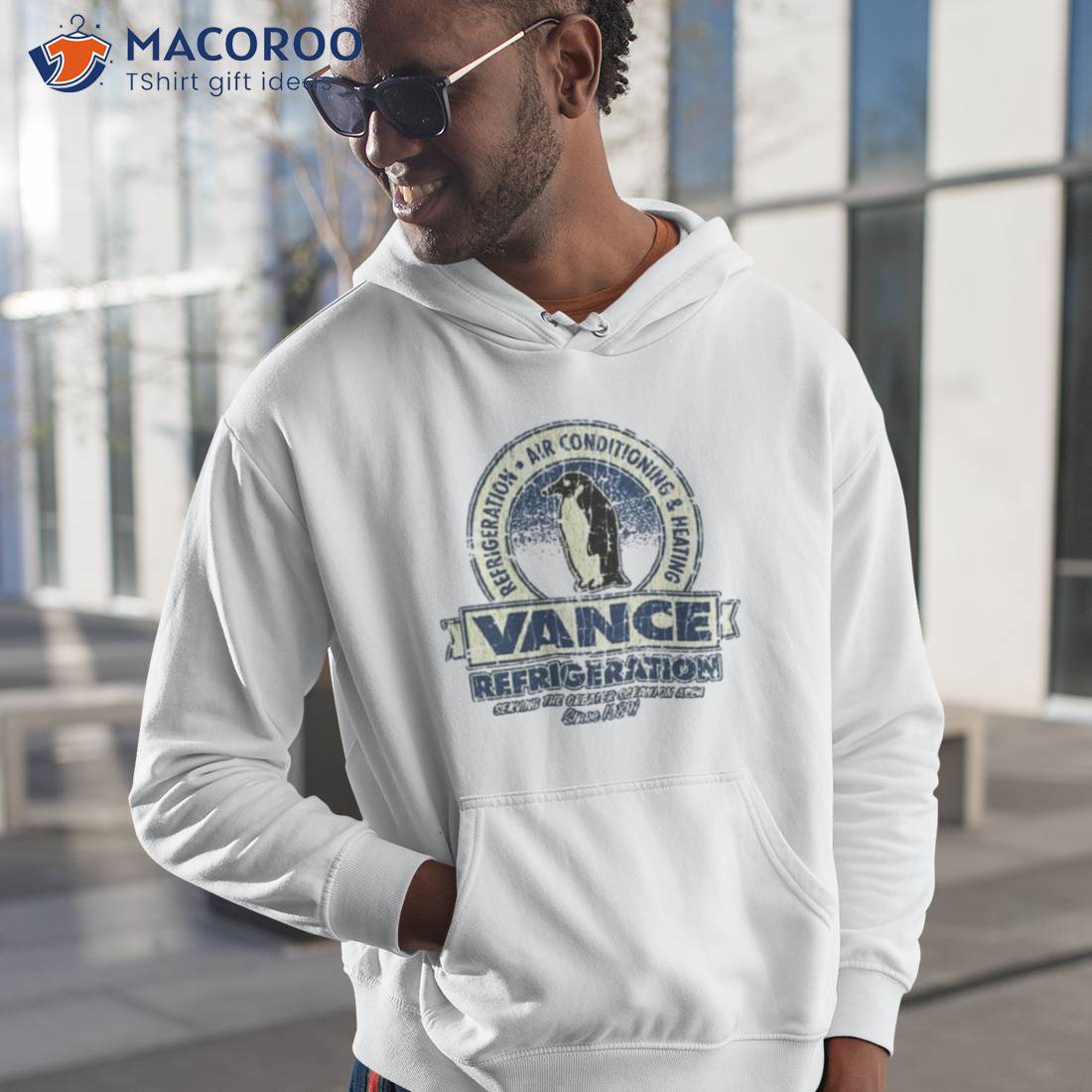 Vance Refrigeration The Office Shirt Hoodie 1