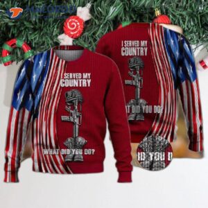 Veteran’s Ugly Christmas Sweater