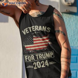 veterans for trump 2024 veteran day shirt tank top 1