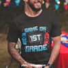 Video Game On 1st Grade Gamer Back To School Boys Kids Shirt