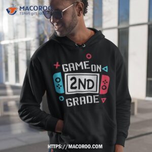 video game on 2nd grade cool kids team second back to school shirt hoodie 1