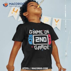 Video Game On 2nd Grade Gamer Back To School First Day Shirt