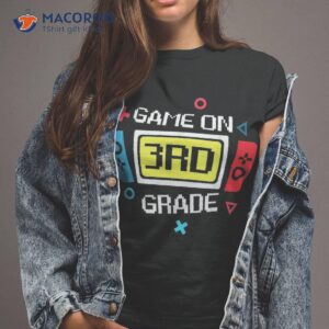 Video Game On 3rd Grade Cool Kids Team Third Back To School Shirt