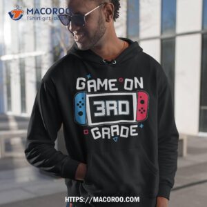 Video Game On 3rd Grade Gamer Back To School First Day Shirt