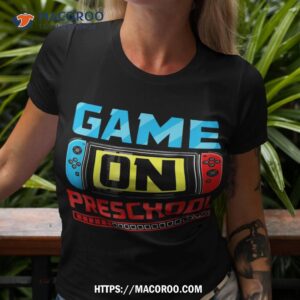 video game on preschool gamer back to school first day shirt tshirt 3