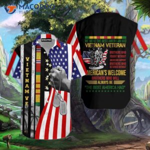 Vietnam Veteran Hawaiian Shirts