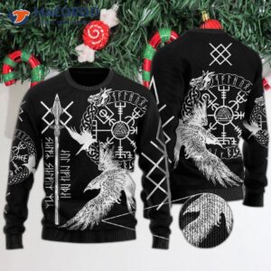 Viking Gungnir Ugly Christmas Sweater