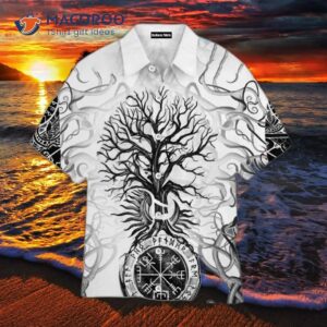 Viking’s Tree Of Life Tattoo Hawaiian Shirts