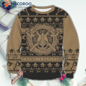 Viking-style Ugly Christmas Sweater